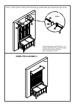 Предварительный просмотр 15 страницы Linon HALL TREE 84017WALC-01-KD-U Assembly Instructions Manual