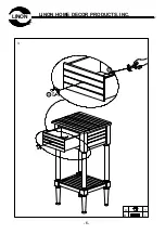 Предварительный просмотр 6 страницы Linon HOA-20146 Manual
