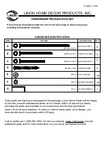 Предварительный просмотр 3 страницы Linon Monaco 0217RED-01-KD-U Assembly Instructions Manual