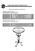 Предварительный просмотр 3 страницы Linon SPC-20372 Assembly Instructions Manual