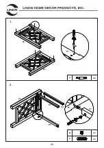 Preview for 6 page of Linon WILLIAMS 826300AWHT01U Manual