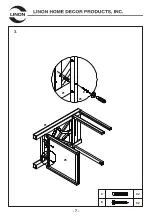 Preview for 7 page of Linon WILLIAMS 826300AWHT01U Manual