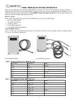 Linortek ITRIXX-­WFMN Quick Instruction предпросмотр