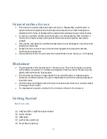 Preview for 5 page of LinQTab LQP7 User Manual