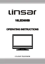 Linsar 16LED805B Operating Instructions Manual предпросмотр