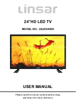 Linsar 24LED450H User Manual предпросмотр