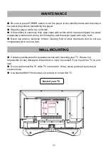 Предварительный просмотр 43 страницы Linsar X24DVD-MK2 User Manual