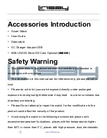 Preview for 4 page of Linsay EX-7L User Manual