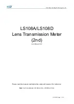 Предварительный просмотр 1 страницы LINSHANG LS108A User Manual