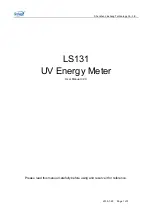 LINSHANG LS131 User Manual предпросмотр