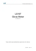 LINSHANG LS197 User Manual предпросмотр