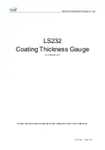 LINSHANG LS232 User Manual предпросмотр