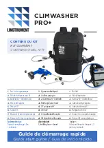 Предварительный просмотр 1 страницы Linstrument CLIMWASHER PRO Plus Quick Start Manual