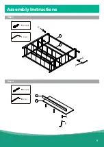 Предварительный просмотр 5 страницы LINSY HOME DRESSER WITH 7 DRAWERS AE1E Assembly Instructions Manual