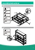 Предварительный просмотр 7 страницы LINSY HOME DRESSER WITH 7 DRAWERS AE1E Assembly Instructions Manual