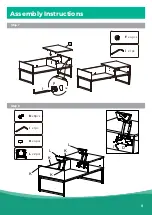 Предварительный просмотр 8 страницы LINSY HOME LH022L4 Assembly Instructions Manual