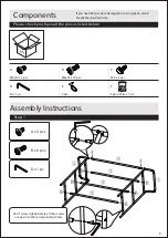 Предварительный просмотр 4 страницы LINSY HOME LS208N1-A Assembly Instructions Manual