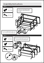 Предварительный просмотр 5 страницы LINSY HOME LS208N1-A Assembly Instructions Manual