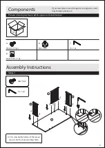 Предварительный просмотр 4 страницы LINSY HOME LS209M3-A Assembly Instructions Manual