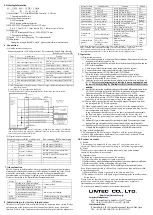 Preview for 2 page of Lintec LC-3000L Series Instruction Manual