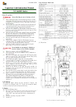 Lintec VU-0430N Series Instruction Manual preview