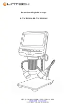 Lintech LINVISION106 Instructions Manual preview
