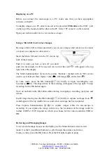 Preview for 7 page of Lintech LINVISION106 Instructions Manual