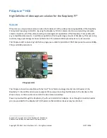 Preview for 2 page of Lintest Systems PiCapture HD1 User Documentation