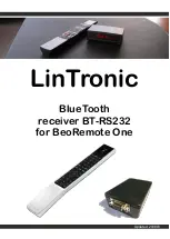 Предварительный просмотр 1 страницы LinTronic BT-RS232 Manual