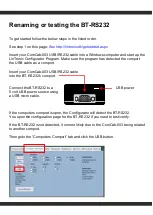 Предварительный просмотр 14 страницы LinTronic BT-RS232 Manual