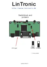 Предварительный просмотр 5 страницы LinTronic TableTop Series Manual