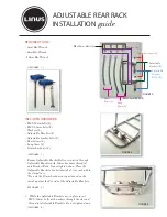 Linus Adjustable Rear Rack Installation Manual предпросмотр