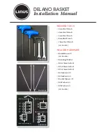 Preview for 1 page of Linus Delano Basket Installation Manuals