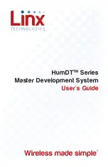 Linx Technologies HumDT Series User Manual предпросмотр