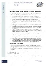 Preview for 4 page of Linx 7900 Food Grade Manual