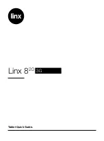 Linx 820 3G Quick Manual preview