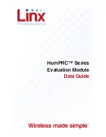 Предварительный просмотр 1 страницы Linx HumPRC EVM Series Data Manual