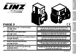 Preview for 1 page of Linz PHASE 9 Operation And Maintenance