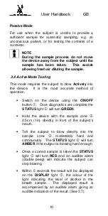 Preview for 10 page of LION AlcoBlow User Handbook Manual