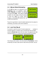 Preview for 20 page of LION alcolmeter 500 User Handbook Manual