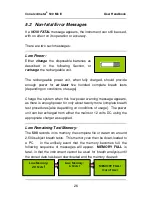 Preview for 26 page of LION alcolmeter 500 User Handbook Manual