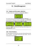 Preview for 38 page of LION alcolmeter 500 User Handbook Manual