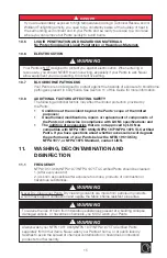 Preview for 15 page of LION NFPA 1975 User Instruction, Safety And Training Manual