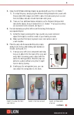 Предварительный просмотр 11 страницы LION R.A.C.E. STATION User Manual