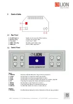 Preview for 4 page of LION SG4000 User Manual