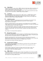 Preview for 7 page of LION SG4000 User Manual