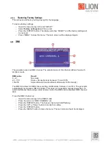 Preview for 12 page of LION SG4000 User Manual