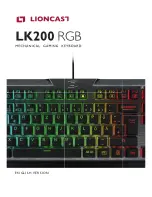 Lioncast LK200 RGB User Manual preview