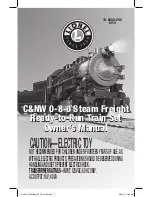 Предварительный просмотр 1 страницы Lionel 0-8-0 Steam Freight Owner'S Manual