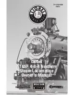 Lionel 4-8-4 S-3 Steam Locomotive Owner'S Manual предпросмотр